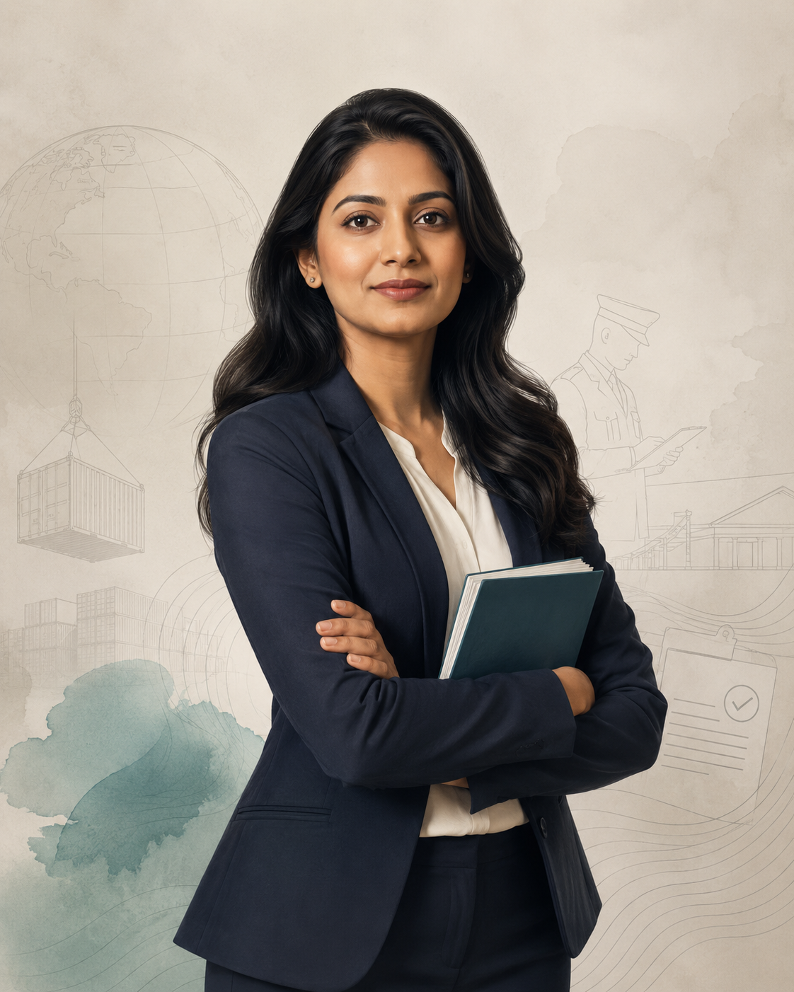 Portrait of a customs and compliance specialist
